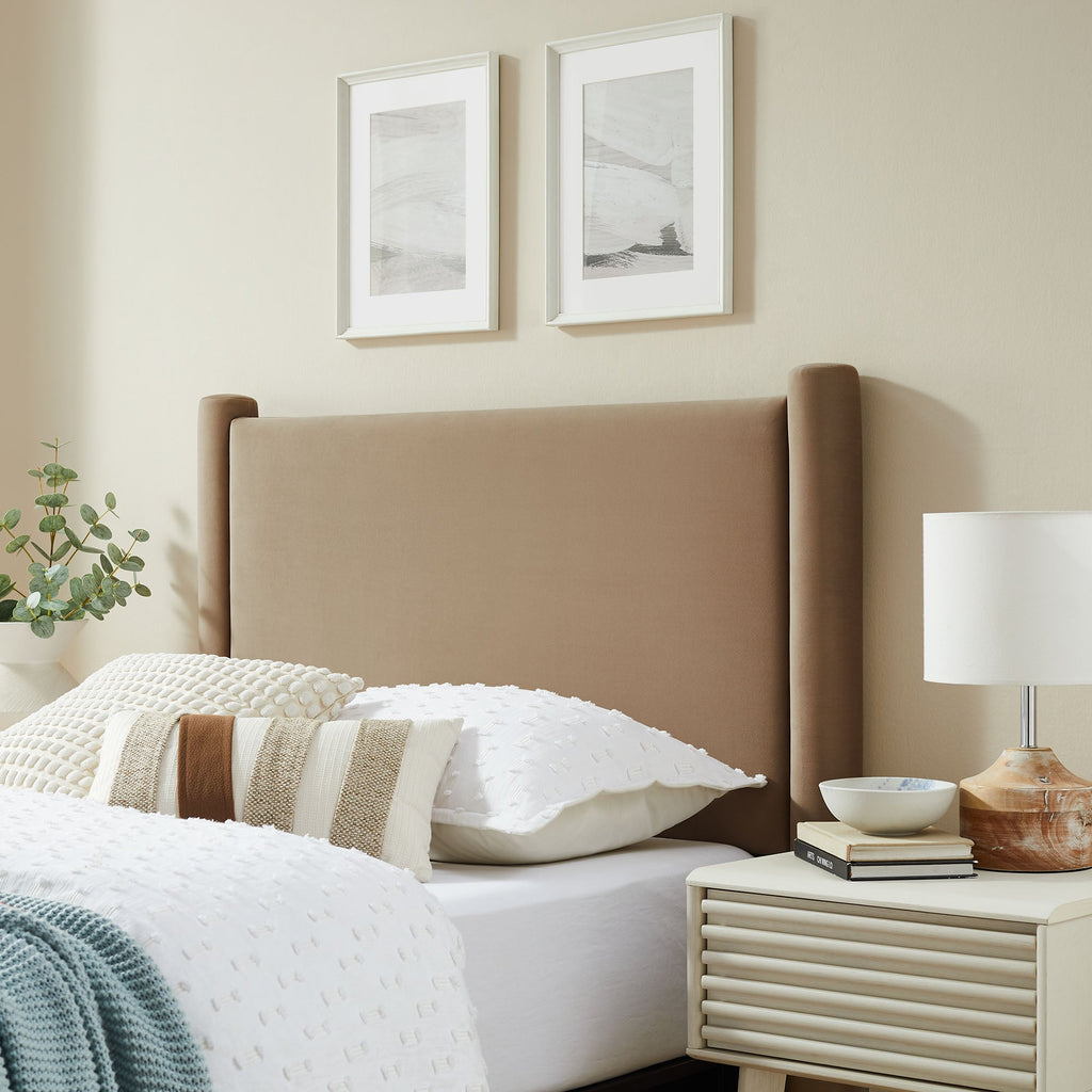 Rael Performance Velvet Headboard