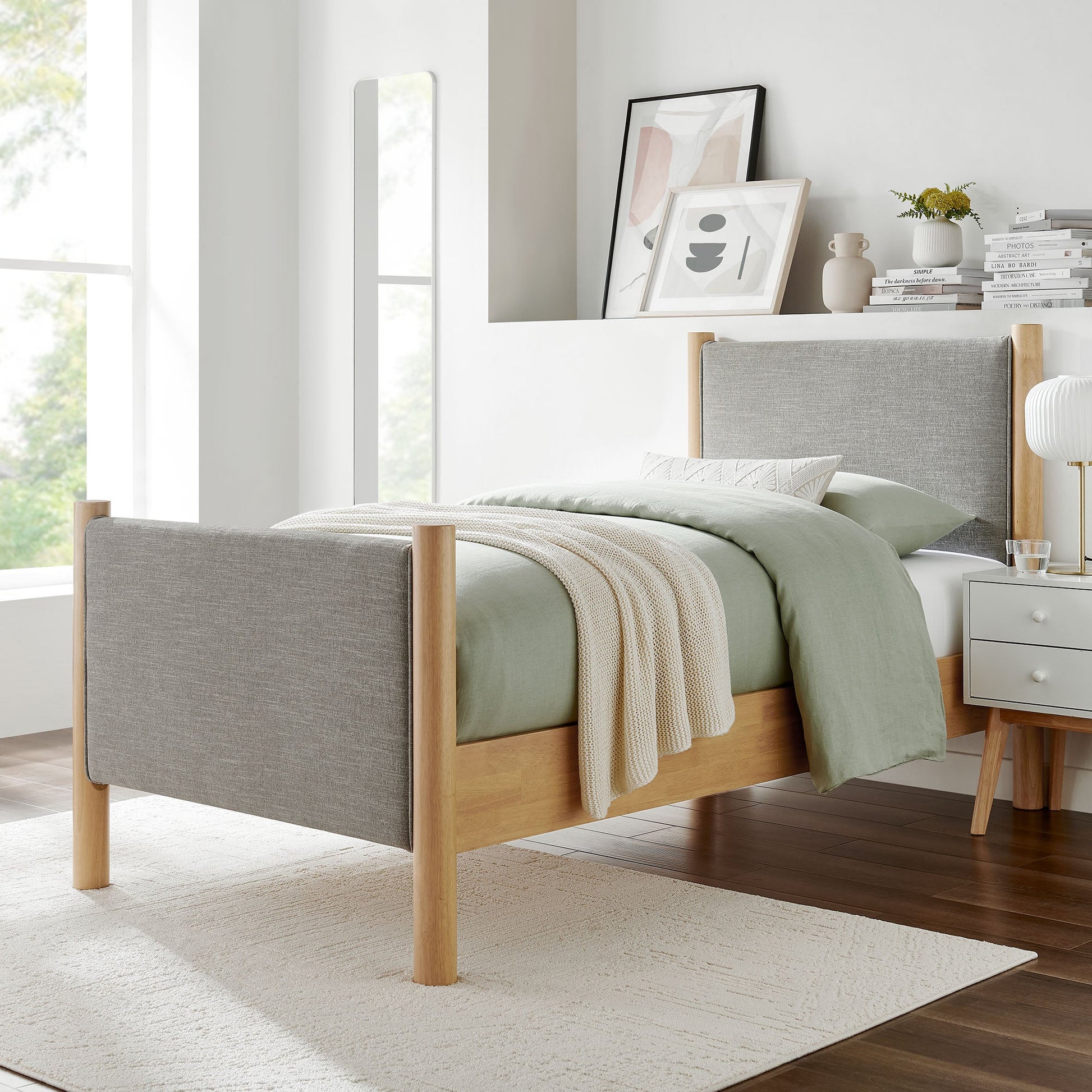Maven Upholstered Platform Bed