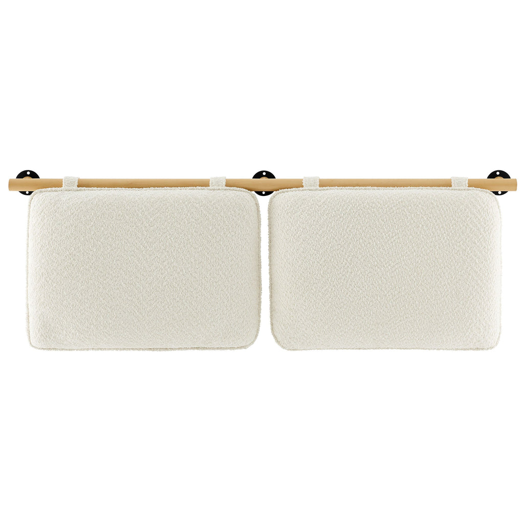 Anela Wall-Mounted Upholstered Headboard