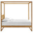 Alva Wood Canopy Platform Bed