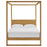 Alva Wood Canopy Platform Bed
