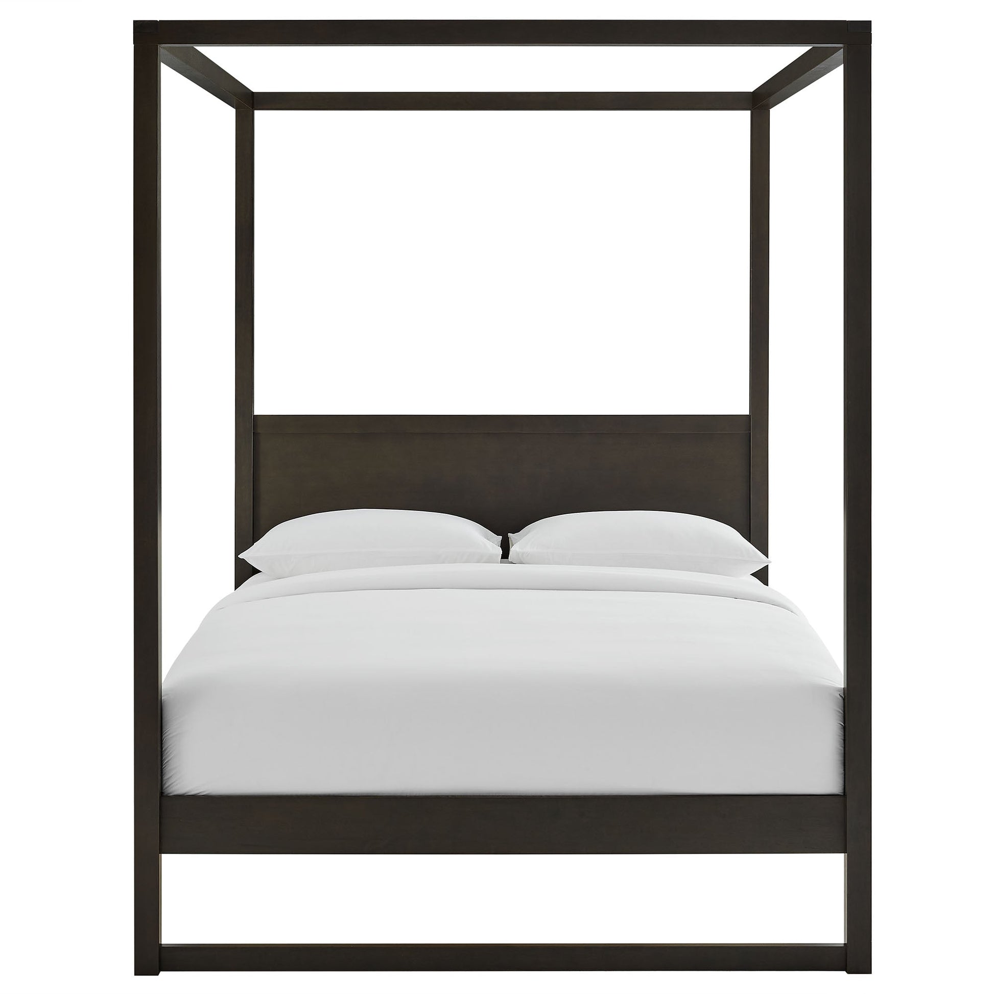 Alva Wood Canopy Platform Bed