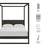 Alva Wood Canopy Platform Bed