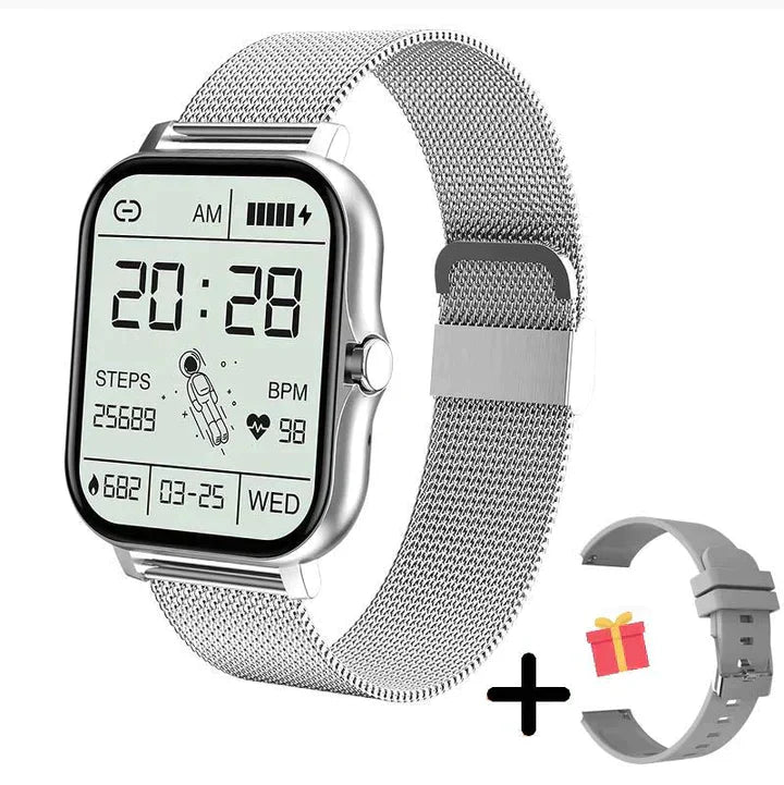 Bluetooth Fitness Smartwatch  Health Tracker
