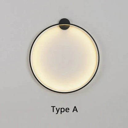 Round Wall Light Minimalist & Soft Glow