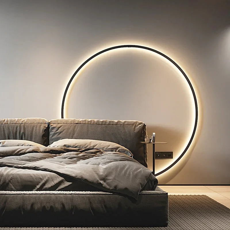 Round Wall Light Minimalist & Soft Glow