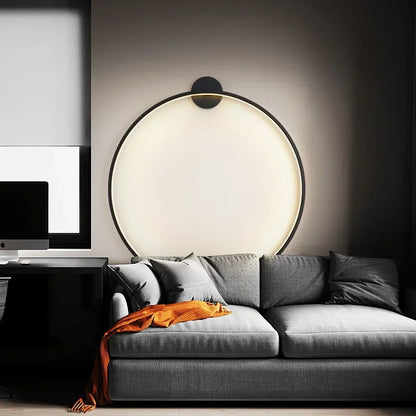 Round Wall Light Minimalist & Soft Glow