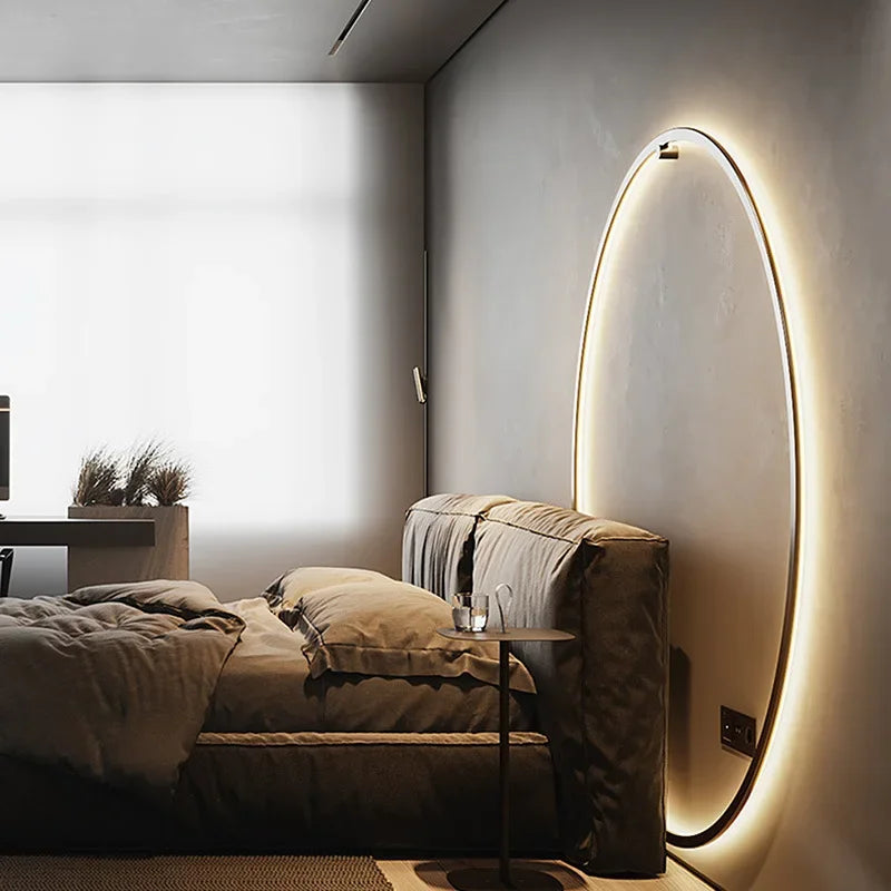 Round Wall Light Minimalist & Soft Glow