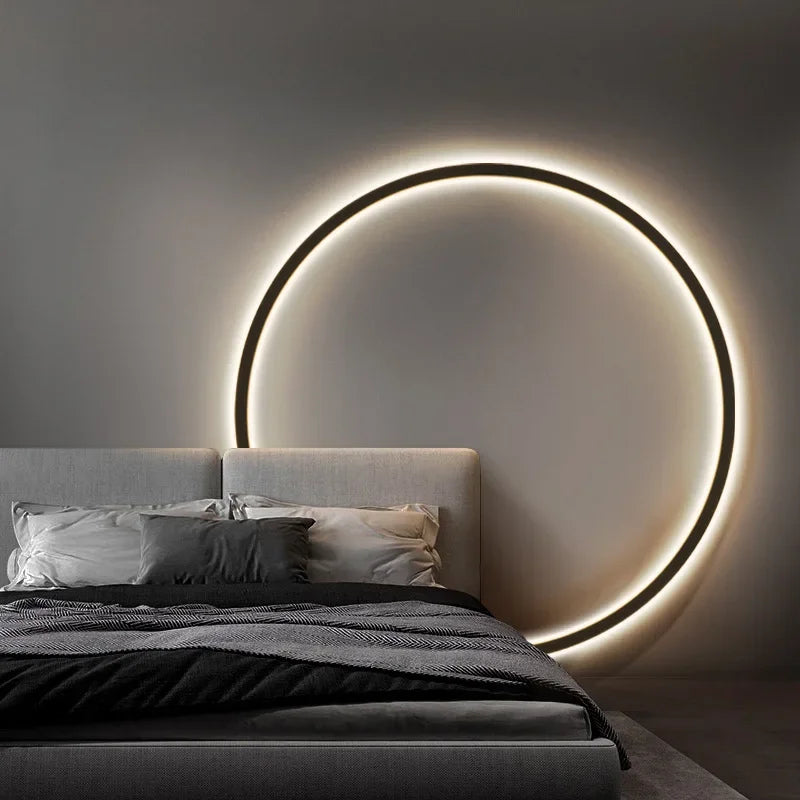 Round Wall Light Minimalist & Soft Glow
