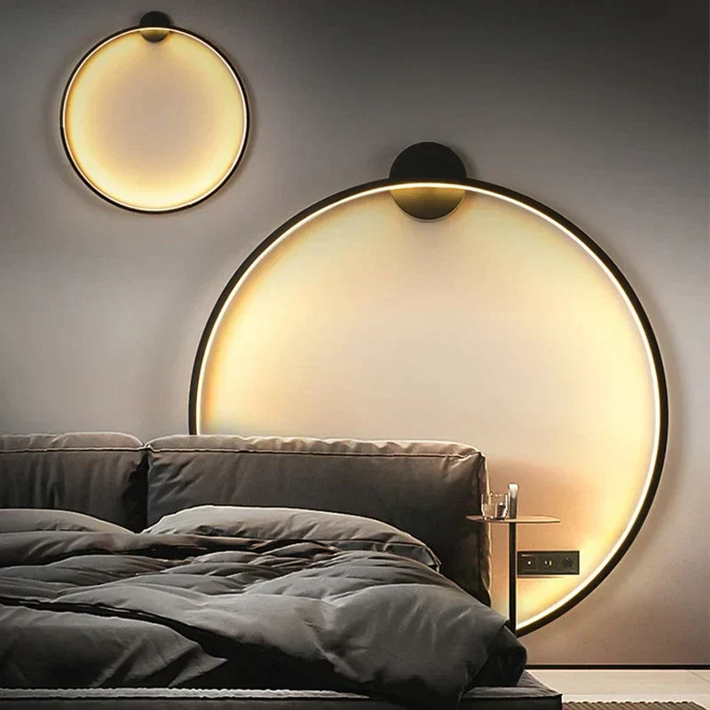 Round Wall Light Minimalist & Soft Glow