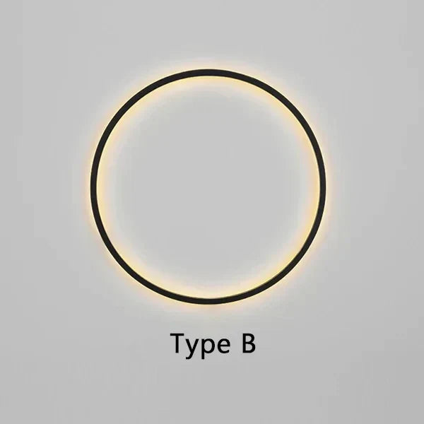 Round Wall Light Minimalist & Soft Glow