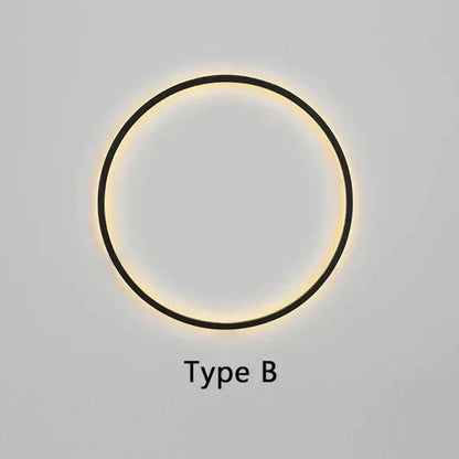 Round Wall Light Minimalist & Soft Glow