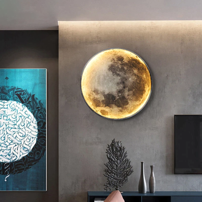 Moonlamp  Adjustable 3-Color Wall Light