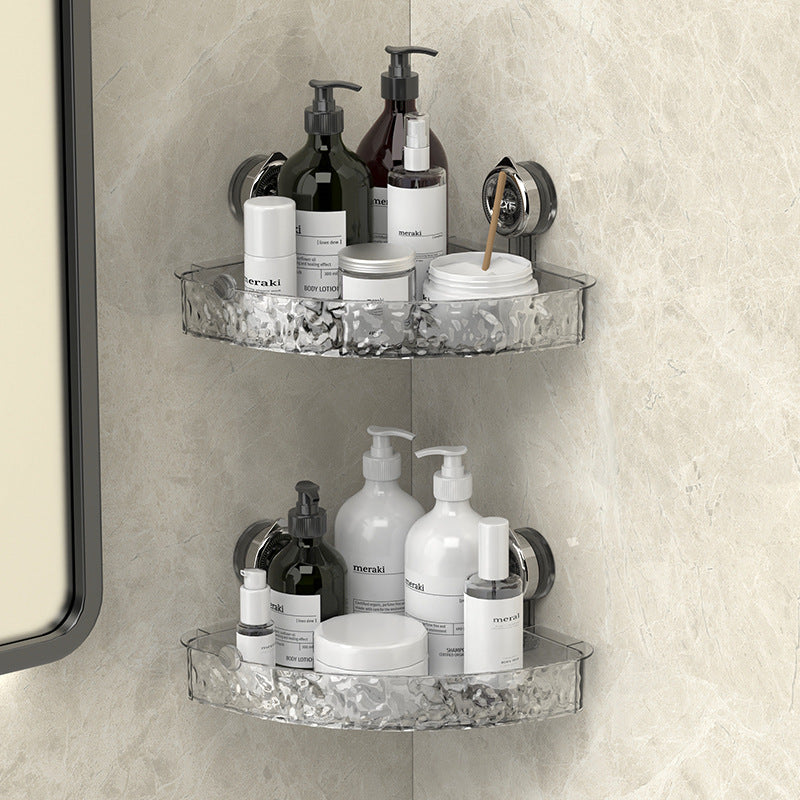 Corner Shelf Organizer, Suction Cup Design