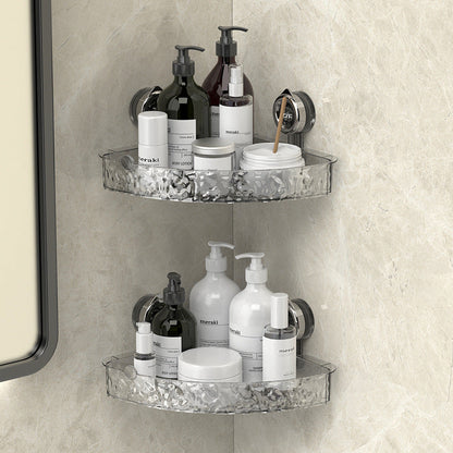 Corner Shelf Organizer, Suction Cup Design for Shower Caddy