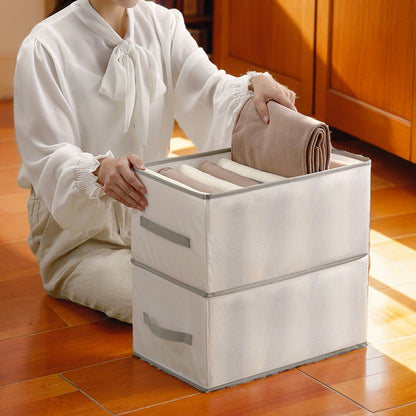 Versatile Storage Box, Foldable with Compartments