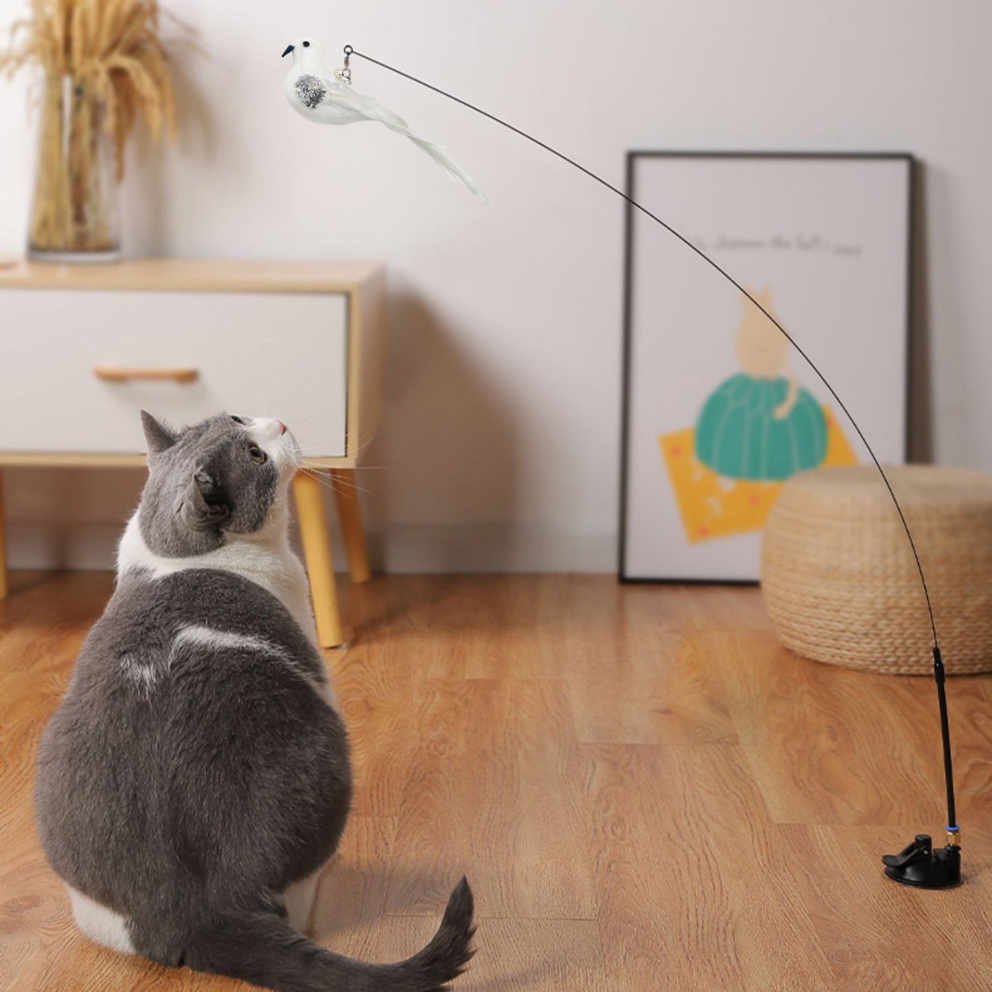 Interactive Bird Cat Toy, Engaging and Stimulating