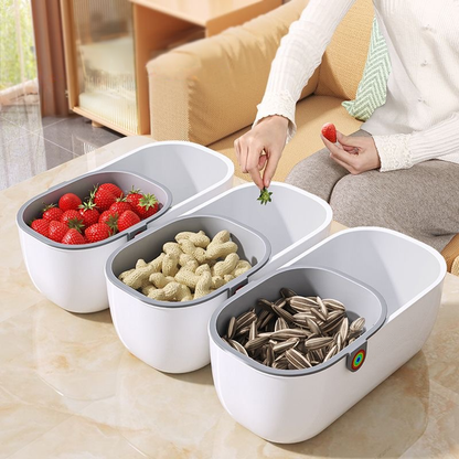 Two-Tier Snack Bowl, Practical Design