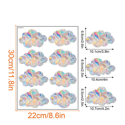 Vibrant Window Decor, Colorful Design