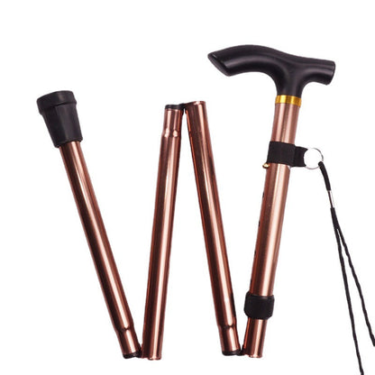 Compact Folding Walking Stick, User-Friendly