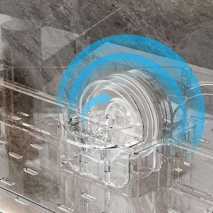 Compact Bathroom Shelf, Foldable Design