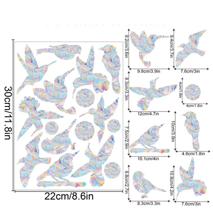 Vibrant Window Decor, Colorful Design