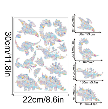 Vibrant Window Decor, Colorful Design