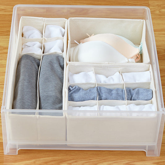 Versatile Storage Box, Foldable with Compartments