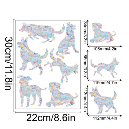 Vibrant Window Decor, Colorful Design