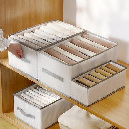 Versatile Storage Box, Foldable with Compartments