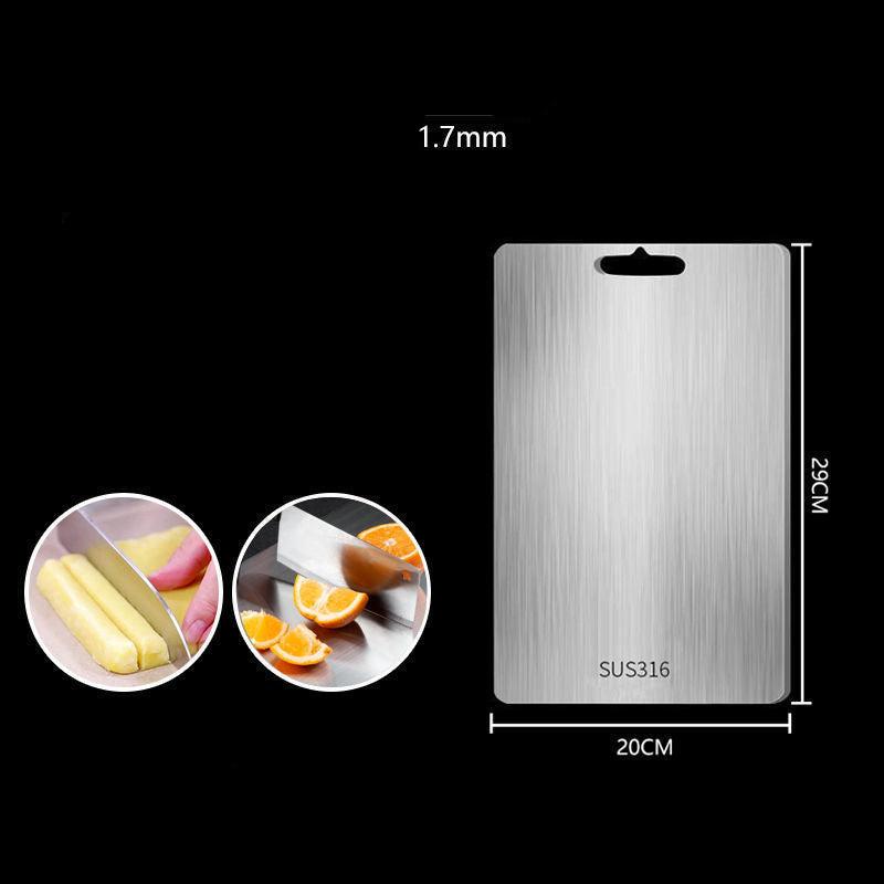 Stainless Steel Cutting Board  Durable & Hygienic