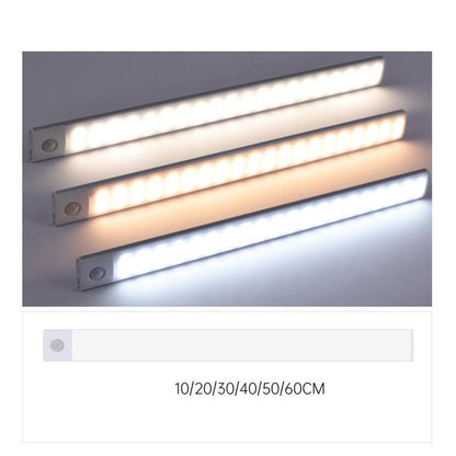 Motion-Sensing LED Light Strips, Versatile Illumination