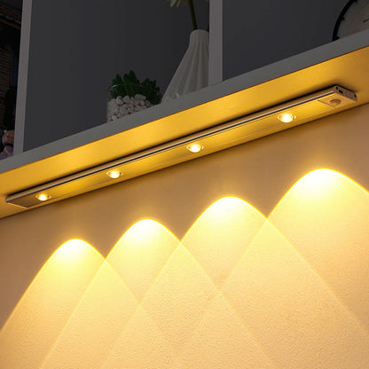 Energy-Efficient Under-Cabinet Lighting, Space-Saving Design
