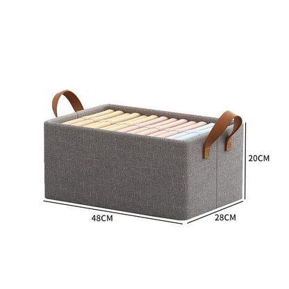 Collapsible Storage Box, Equipped with Handles