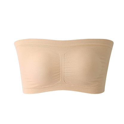 Wireless Strapless Bra  Stretch Fit