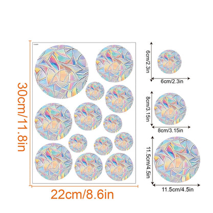 Vibrant Window Decor, Colorful Design