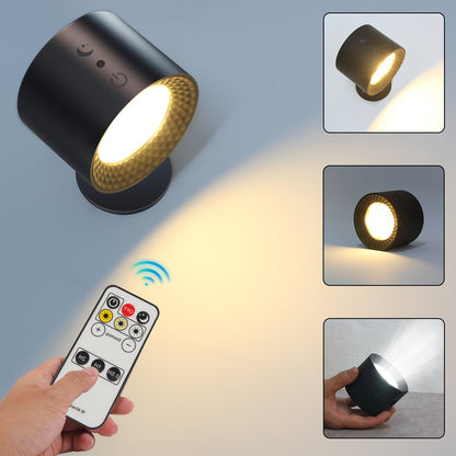 Versatile LED Wall Lamp, 360-Degree Illumination