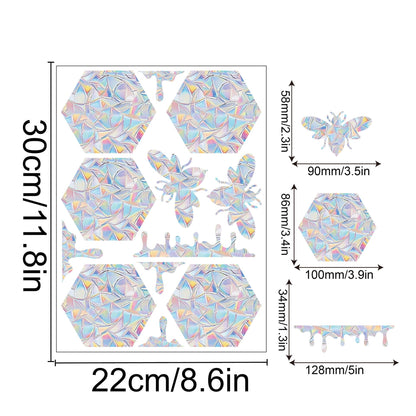 Vibrant Window Decor, Colorful Design