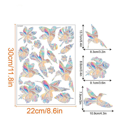 Vibrant Window Decor, Colorful Design