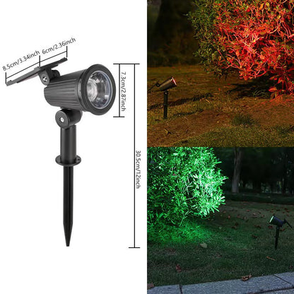 Brightness-Enhanced Solar Spotlight, Garden Illumination