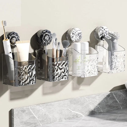 Bathroom Suction Shelf Waterproof & Drill-Free