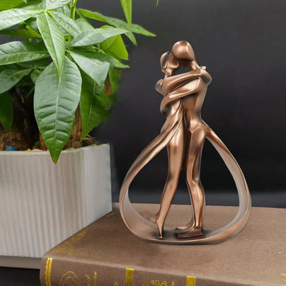Connected Couple Sculpture, Modern Art