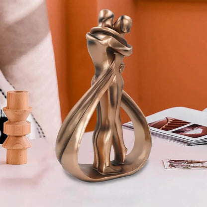 Connected Couple Sculpture, Modern Art