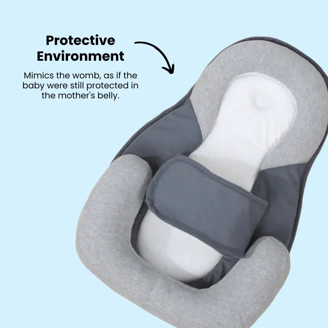 Oreiller bébé ComfyNest inclinable – Oreiller anti-régurgitations pour nourrissons, ergonomique et confortable pour un sommeil réparateur