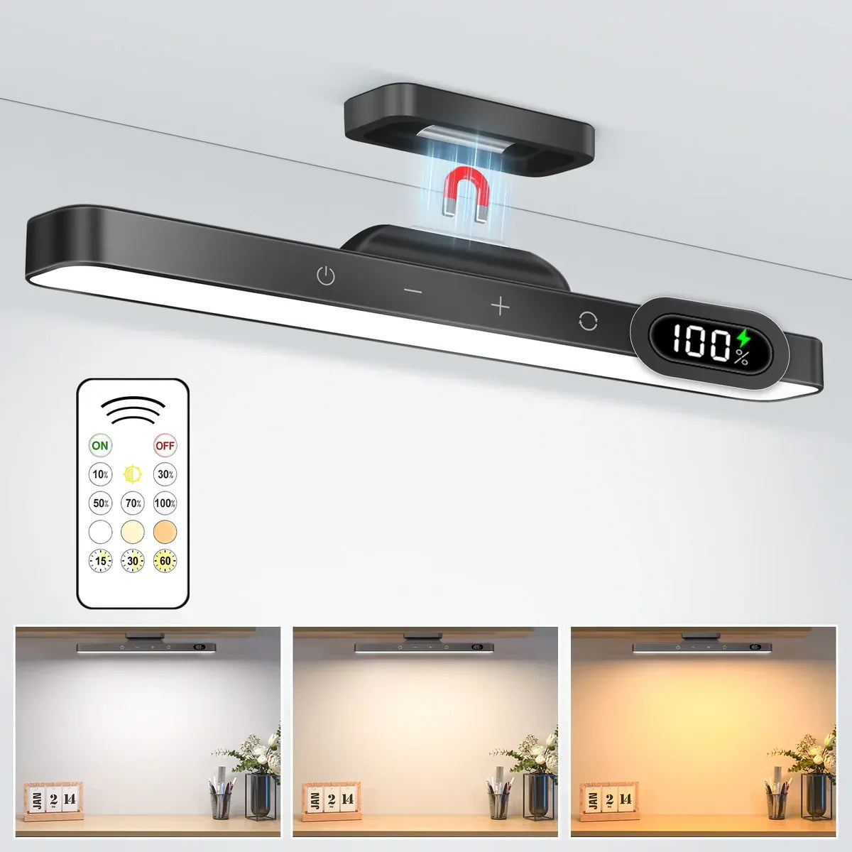 Wireless Magnetic Smart Light Remote + Touch Control