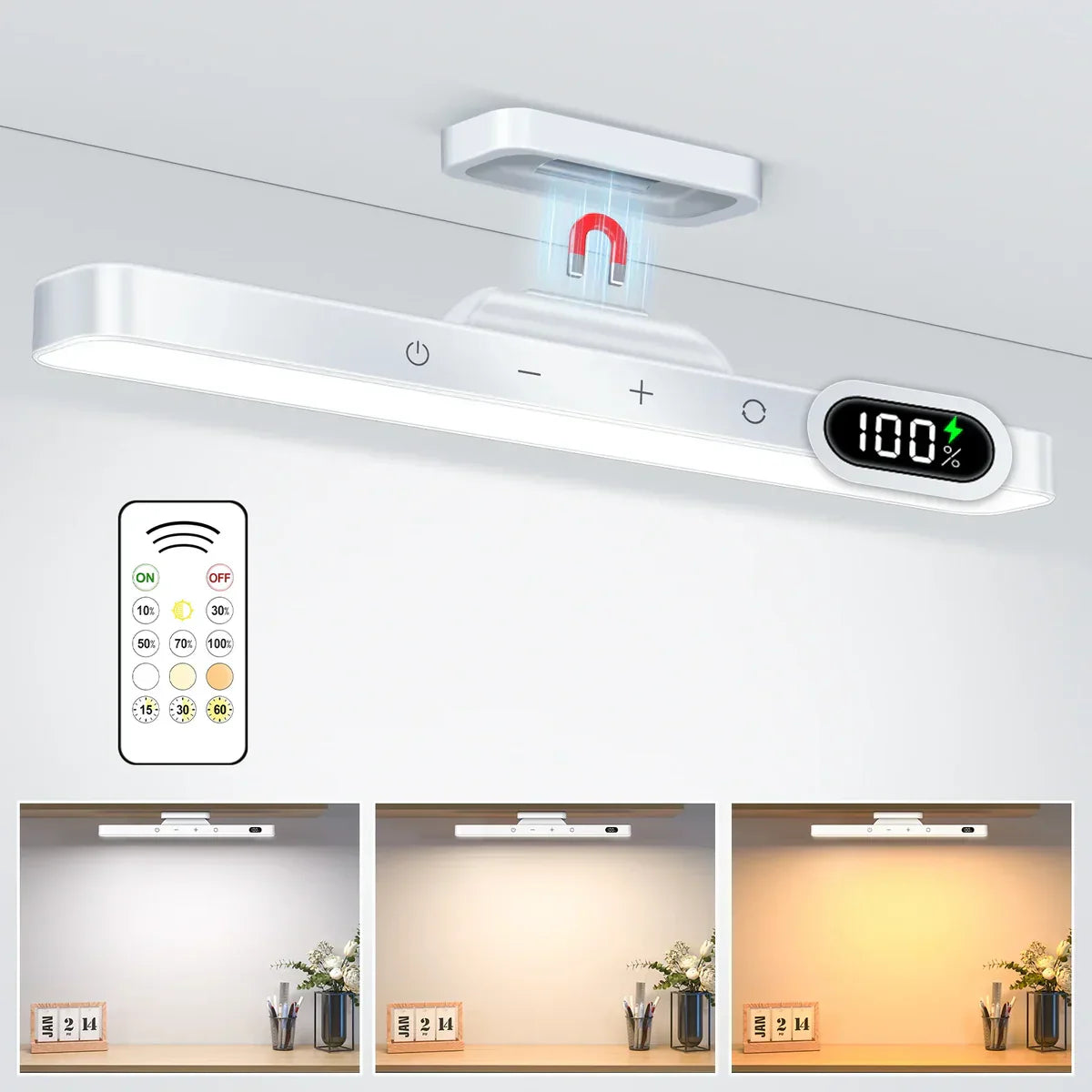 Wireless Magnetic Smart Light Remote + Touch Control
