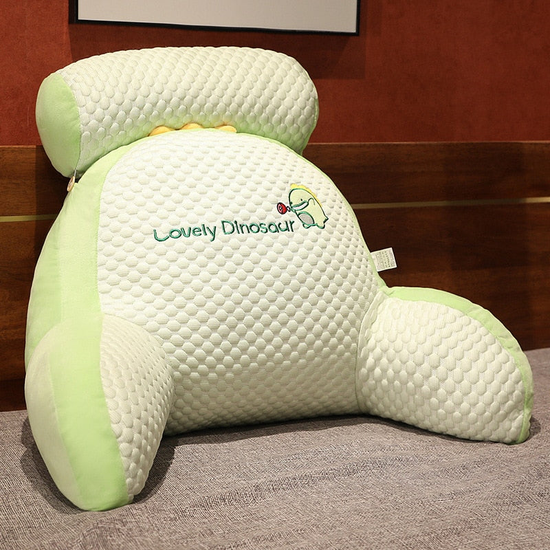 Coussin de dessin animé Cozy Cloud avec support dorsal