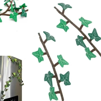 Artistic Refrigerator Magnet, Ivy Design