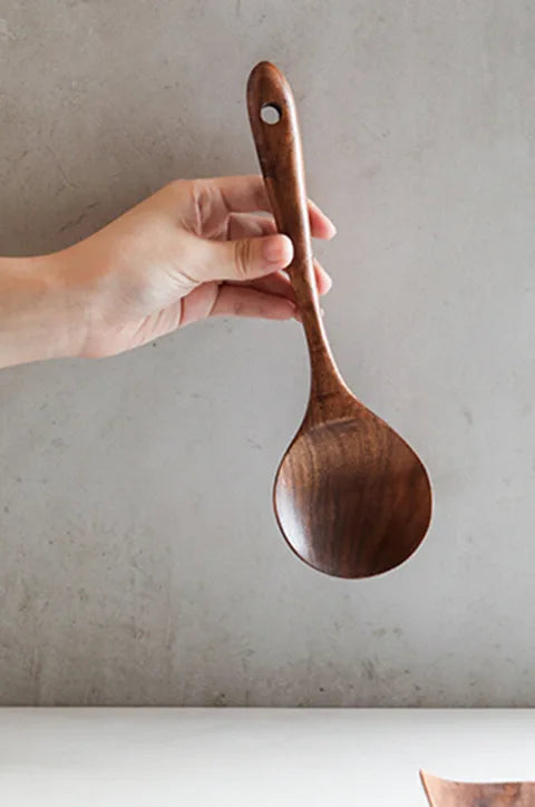 Natural Teak Wood Kitchen Set, Durable Design