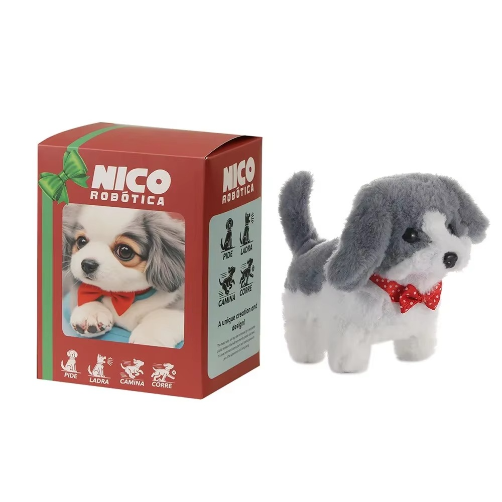 Stuffed Animal, Interactive Plush Dog Toy For Children